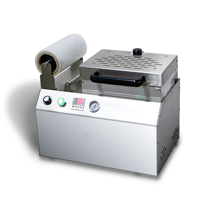 Manual Food Tabletop Sealers Food DQ320VST Vacuum Skin Wrapping Machine For Fish Meat Packing