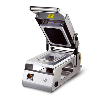 DS1 Machine Food Tray Sealing Machine Food Container Meal Table Top Plastic Manual Plastic Heat Tray Small Tray Sealer Packing Machine