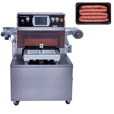 Machine de skinpack de vide de viande de thons de scelleur de plateau de nourriture de machine de conditionnement de peau de Ruibao