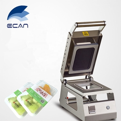Manual Food Tray Sealer Packaging Machine Food Container Sealing Meal Table Top Plastic Heat Tray Sealing Machine DS-2