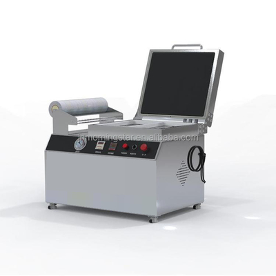 Food Fresh Meat Shrimp Seafood Vacuum Skin Packing Machine Tray Sealer